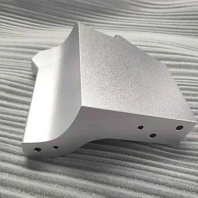 6061国标铝板 5轴电脑锣加工与喷砂本色阳极的完美工艺实践